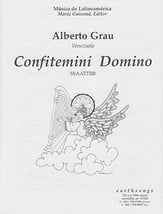 Confitemini Domino SSAATTBB choral sheet music cover